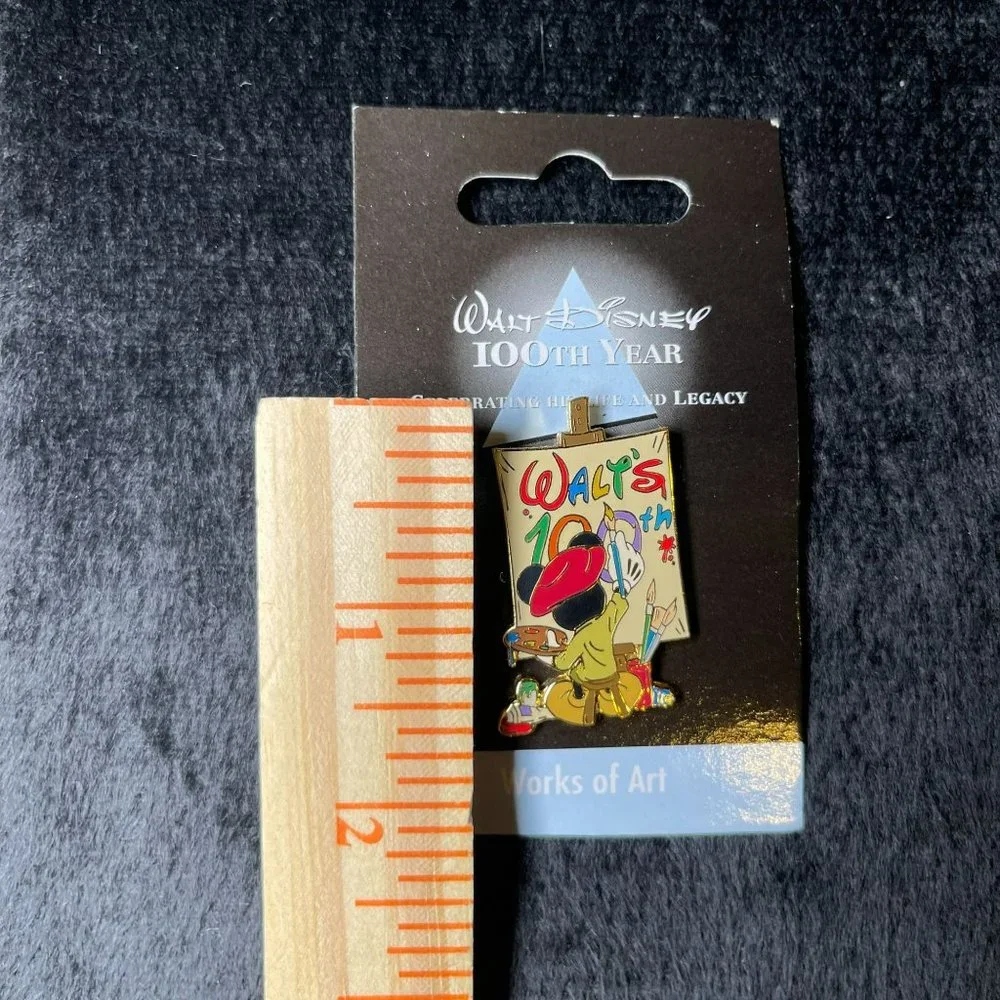Walt Disney 100th‎ Year Legacy Artist Mickey Mouse Pin Disney Store